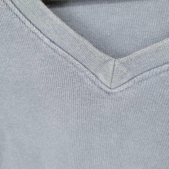 Cutter&Buck Mens Blue 100% Pima Cotton V-Neck Sweater Size XXL - Picture 6 of 11